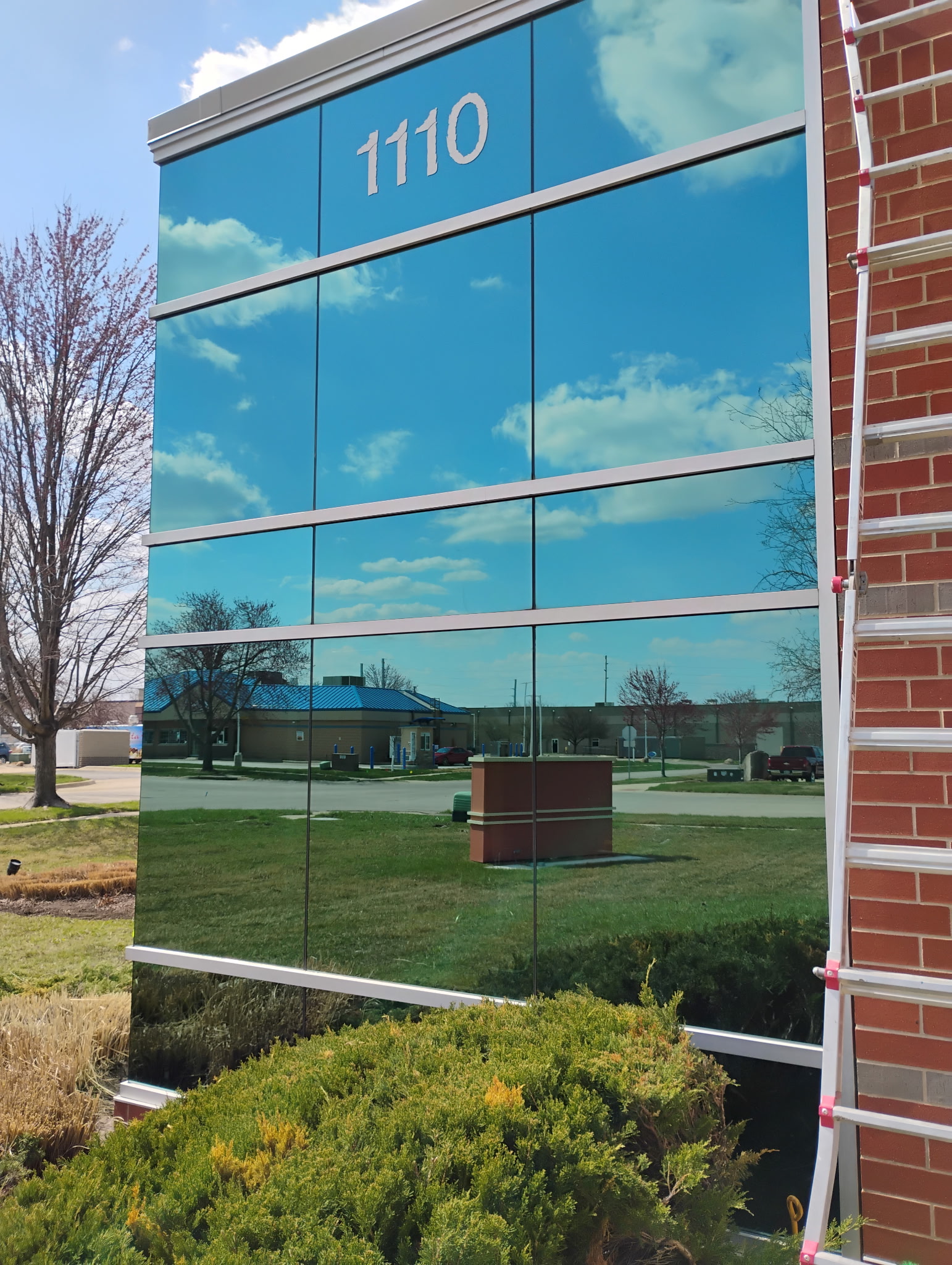 Warehouse cleared and materials sorted for recycling