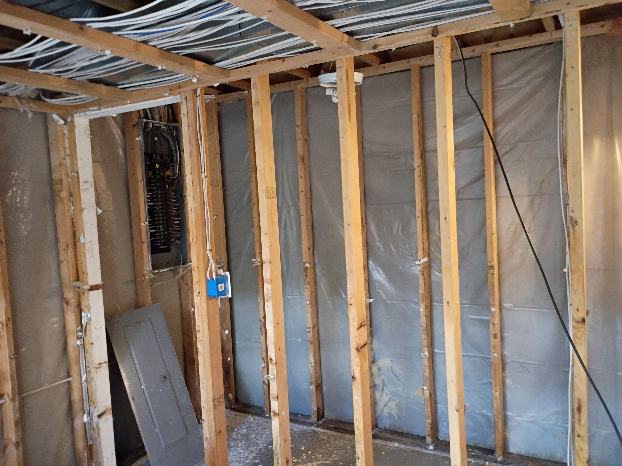 Home demolition detail