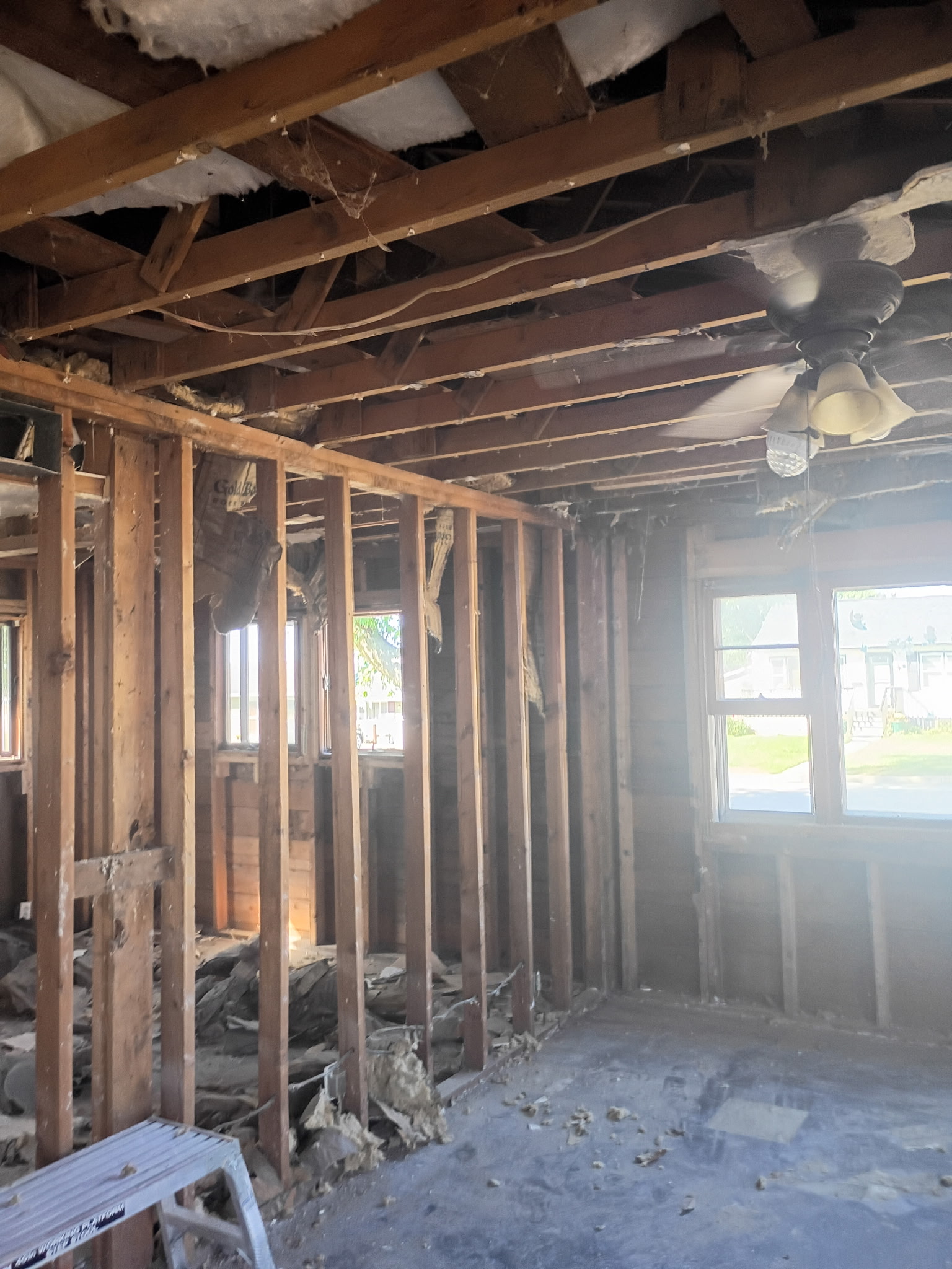 Site cleared after house demolition